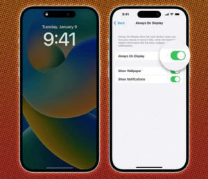 Manage iPhone's Always-On Display
